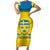 Custom Sweden Hockey Short Sleeve Bodycon Dress 2024 Go Swedish - Wonder Print Shop