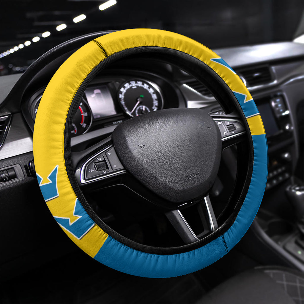 Sweden Hockey Steering Wheel Cover 2024 Go Swedish - Wonder Print Shop