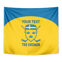 Custom Sweden Hockey Tapestry 2024 Go Swedish - Wonder Print Shop