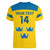 Custom Sweden Hockey Women V Neck T Shirt 2024 Go Swedish - Wonder Print Shop