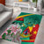 Cameroon National Day Area Rug Cameroun Reunification Monument Lily Flowers