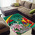 Cameroon National Day Area Rug Cameroun Reunification Monument Lily Flowers