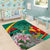 Cameroon National Day Area Rug Cameroun Reunification Monument Lily Flowers