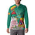 Cameroon National Day Button Sweatshirt Cameroun Reunification Monument Lily Flowers