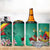 Cameroon National Day 4 in 1 Can Cooler Tumbler Cameroun Reunification Monument Lily Flowers