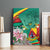 Cameroon National Day Canvas Wall Art Cameroun Reunification Monument Lily Flowers