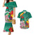 Cameroon National Day Couples Matching Mermaid Dress and Hawaiian Shirt Cameroun Reunification Monument Lily Flowers