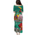 Cameroon National Day Family Matching Puletasi and Hawaiian Shirt Cameroun Reunification Monument Lily Flowers
