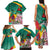Cameroon National Day Family Matching Tank Maxi Dress and Hawaiian Shirt Cameroun Reunification Monument Lily Flowers