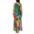 Cameroon National Day Family Matching Tank Maxi Dress and Hawaiian Shirt Cameroun Reunification Monument Lily Flowers