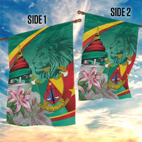 Cameroon National Day Garden Flag Cameroun Reunification Monument Lily Flowers