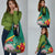 Cameroon National Day Grocery Bag Cameroun Reunification Monument Lily Flowers