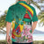 Cameroon National Day Hawaiian Shirt Cameroun Reunification Monument Lily Flowers