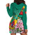 Cameroon National Day Hoodie Dress Cameroun Reunification Monument Lily Flowers