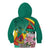 Cameroon National Day Kid Hoodie Cameroun Reunification Monument Lily Flowers