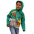 Cameroon National Day Kid Hoodie Cameroun Reunification Monument Lily Flowers
