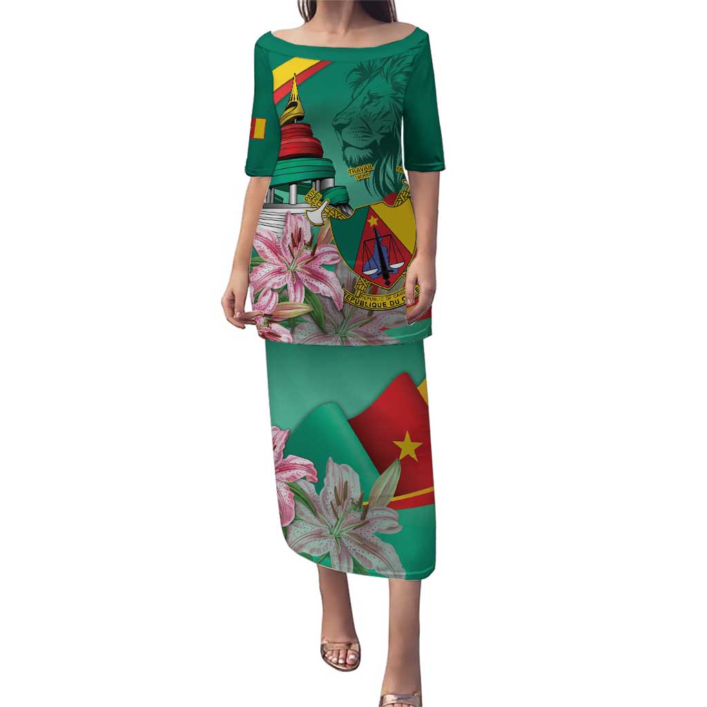 Cameroon National Day Puletasi Cameroun Reunification Monument Lily Flowers