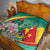 Cameroon National Day Quilt Cameroun Reunification Monument Lily Flowers