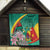 Cameroon National Day Quilt Cameroun Reunification Monument Lily Flowers