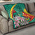 Cameroon National Day Quilt Cameroun Reunification Monument Lily Flowers