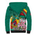 Cameroon National Day Sherpa Hoodie Cameroun Reunification Monument Lily Flowers