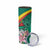 Cameroon National Day Skinny Tumbler Cameroun Reunification Monument Lily Flowers