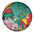 Cameroon National Day Spare Tire Cover Cameroun Reunification Monument Lily Flowers