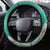 Cameroon National Day Steering Wheel Cover Cameroun Reunification Monument Lily Flowers