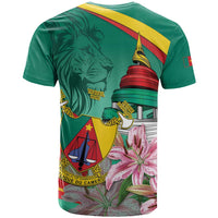 Cameroon National Day T Shirt Cameroun Reunification Monument Lily Flowers
