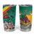 Cameroon National Day Tumbler Cup Cameroun Reunification Monument Lily Flowers
