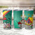 Cameroon National Day Tumbler Cup Cameroun Reunification Monument Lily Flowers