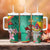 Cameroon National Day Tumbler With Handle Cameroun Reunification Monument Lily Flowers