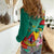 Cameroon National Day Women Casual Shirt Cameroun Reunification Monument Lily Flowers