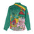 Cameroon National Day Women Casual Shirt Cameroun Reunification Monument Lily Flowers