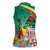 Cameroon National Day Women Sleeveless Polo Shirt Cameroun Reunification Monument Lily Flowers