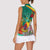 Cameroon National Day Women Sleeveless Polo Shirt Cameroun Reunification Monument Lily Flowers