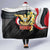 Yemen Unification Day Hooded Blanket Coat Of Arms With Frangipani