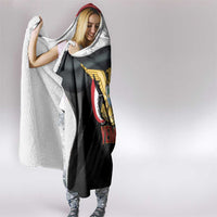 Yemen Unification Day Hooded Blanket Coat Of Arms With Frangipani