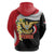 Yemen Unification Day Hoodie Coat Of Arms With Frangipani