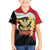 Yemen Unification Day Kid Hawaiian Shirt Coat Of Arms With Frangipani