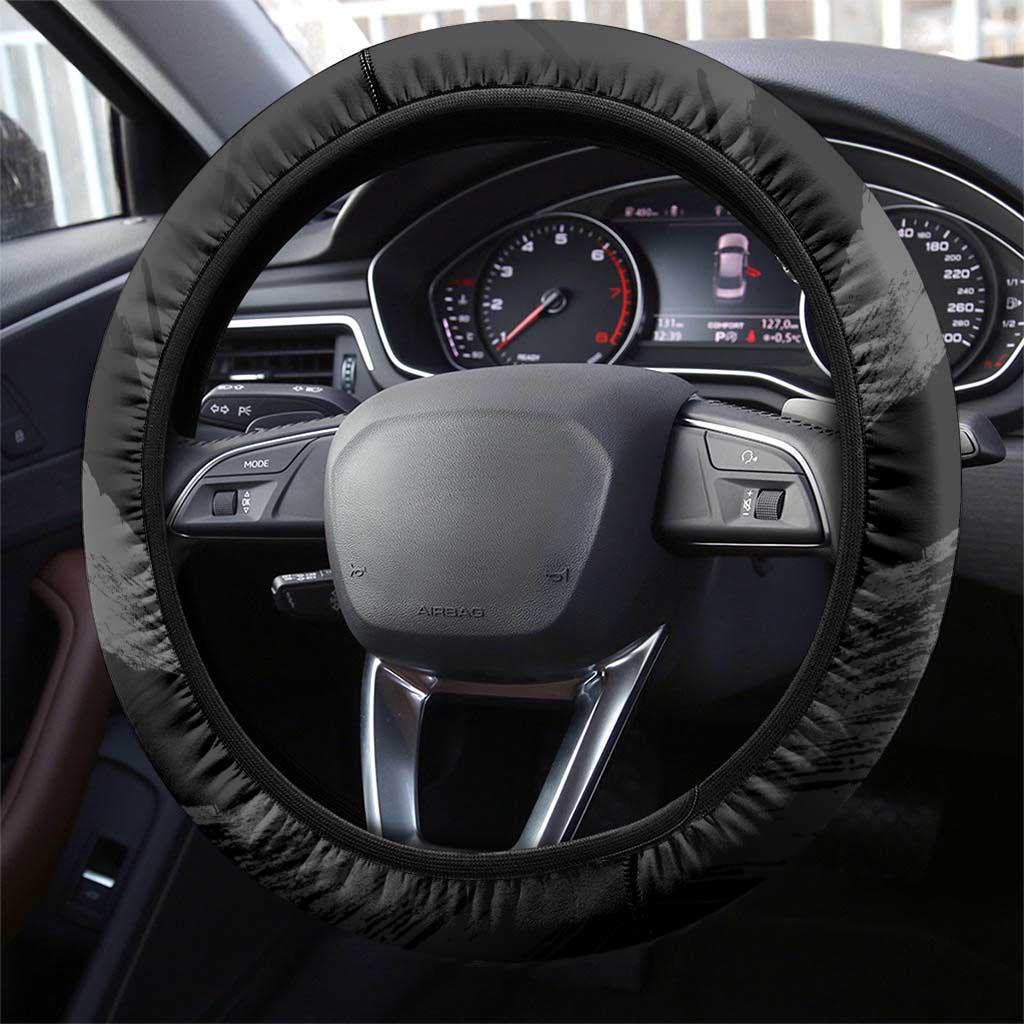 Yemen Unification Day Steering Wheel Cover Coat Of Arms With Frangipani