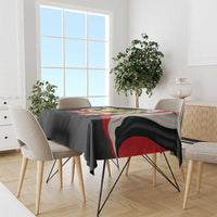 Yemen Unification Day Tablecloth Coat Of Arms With Frangipani