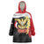 Yemen Unification Day Wearable Blanket Hoodie Coat Of Arms With Frangipani