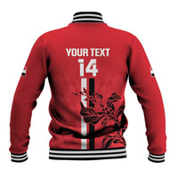 Custom Yemen Football Baseball Jacket Come On Al-Yaman as-Sa'eed