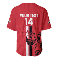 Custom Yemen Football Baseball Jersey Come On Al-Yaman as-Sa'eed
