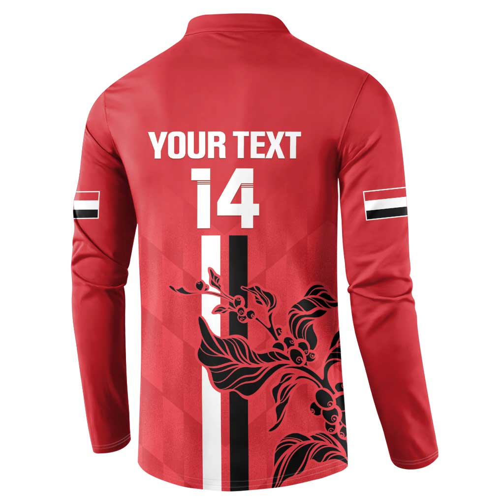 Custom Yemen Football Button Sweatshirt Come On Al-Yaman as-Sa'eed