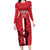 Custom Yemen Football Family Matching Long Sleeve Bodycon Dress and Hawaiian Shirt Come On Al-Yaman as-Sa'eed