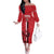 Custom Yemen Football Family Matching Off The Shoulder Long Sleeve Dress and Hawaiian Shirt Come On Al-Yaman as-Sa'eed