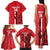 Custom Yemen Football Family Matching Tank Maxi Dress and Hawaiian Shirt Come On Al-Yaman as-Sa'eed