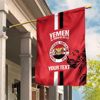 Custom Yemen Football Garden Flag Come On Al-Yaman as-Sa'eed